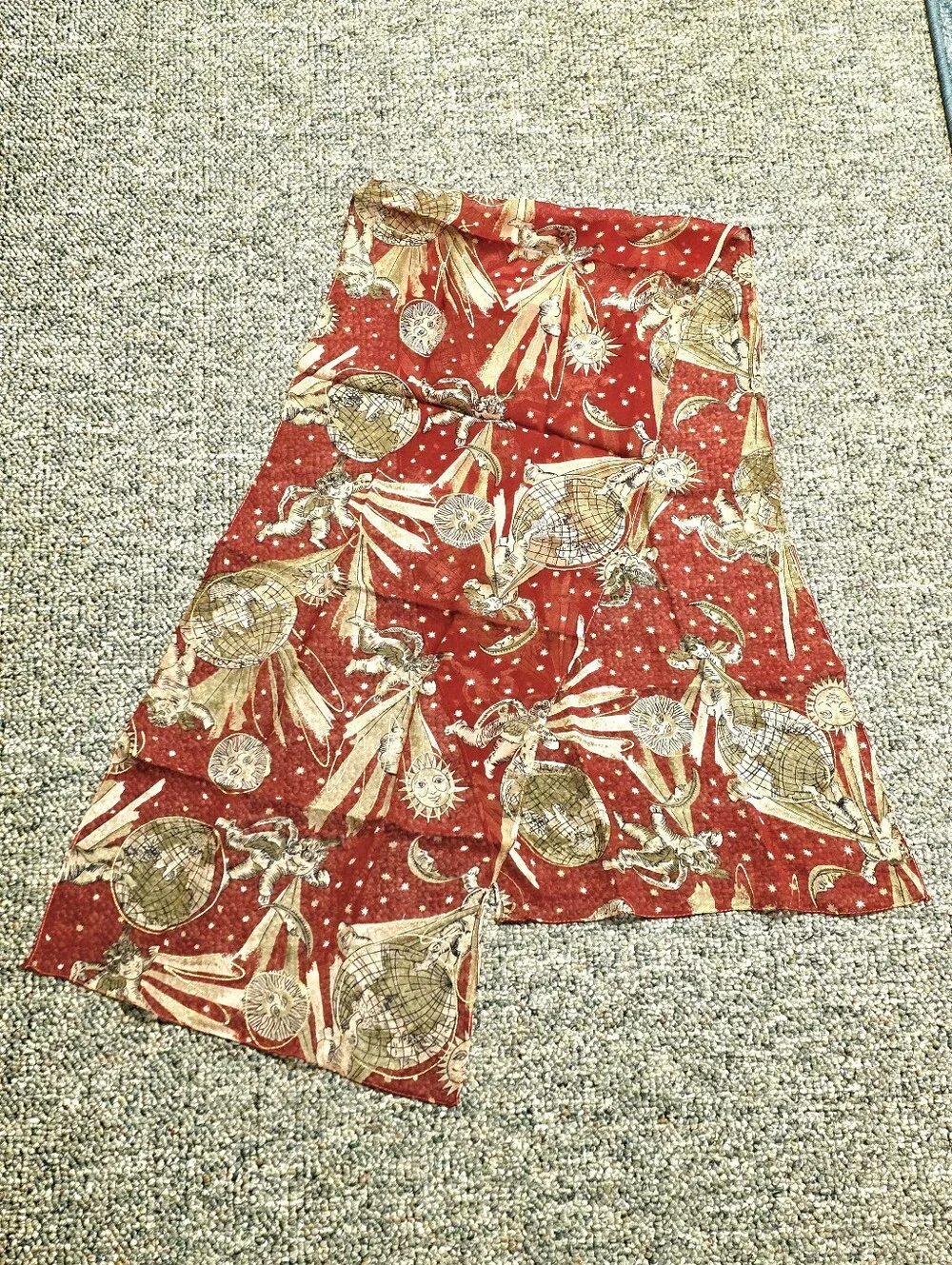 Berkshire Celestial Cherub Oblong Scarf